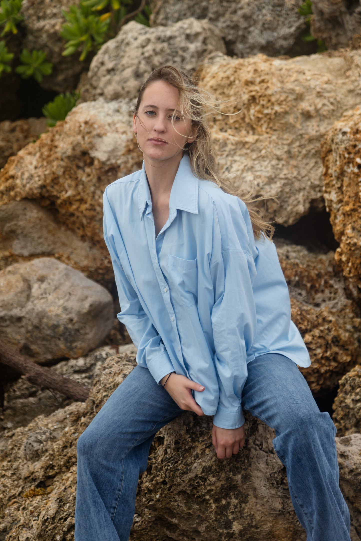 Relaxed Poplin Shirt