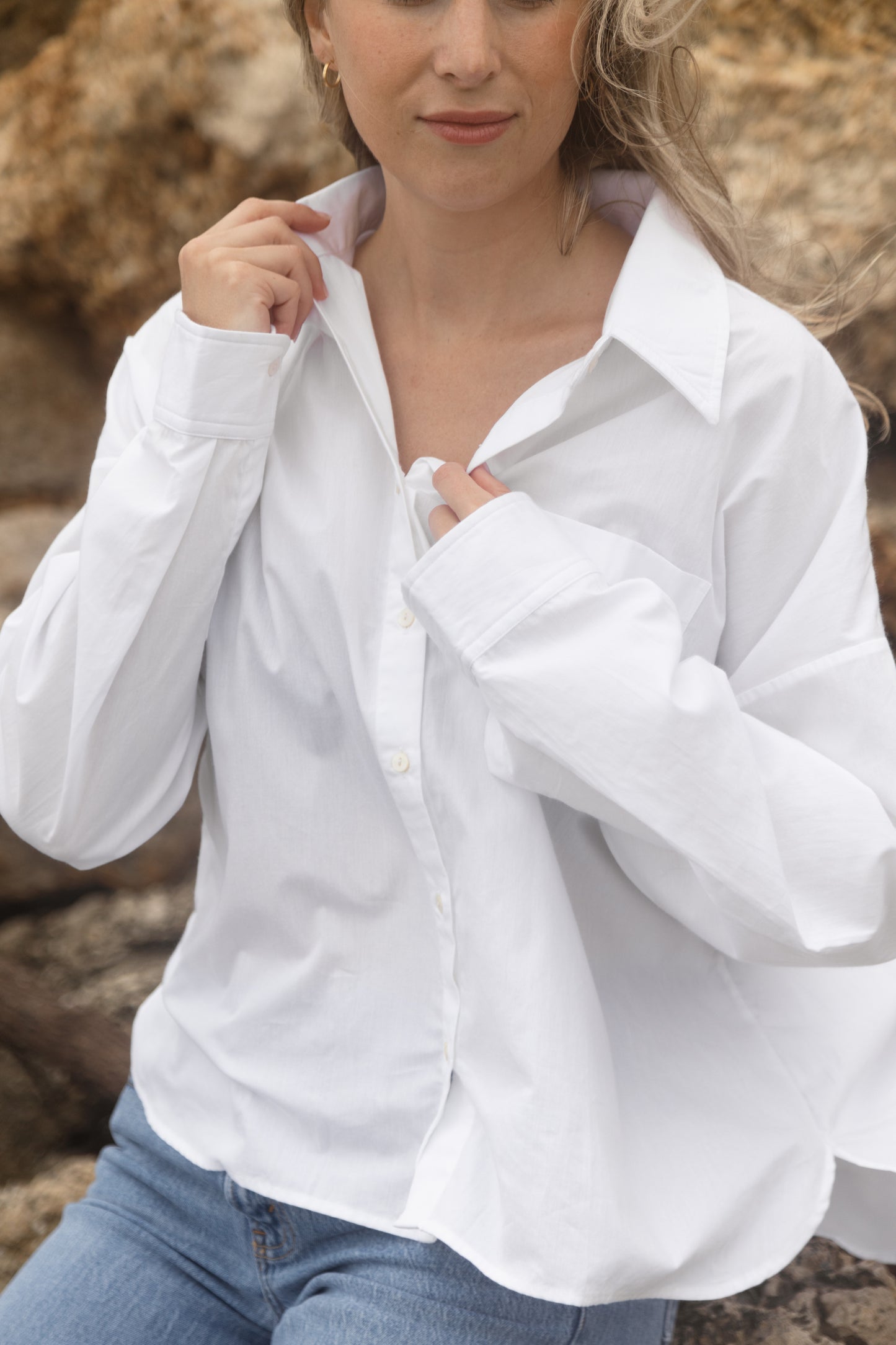 Relaxed Poplin Shirt