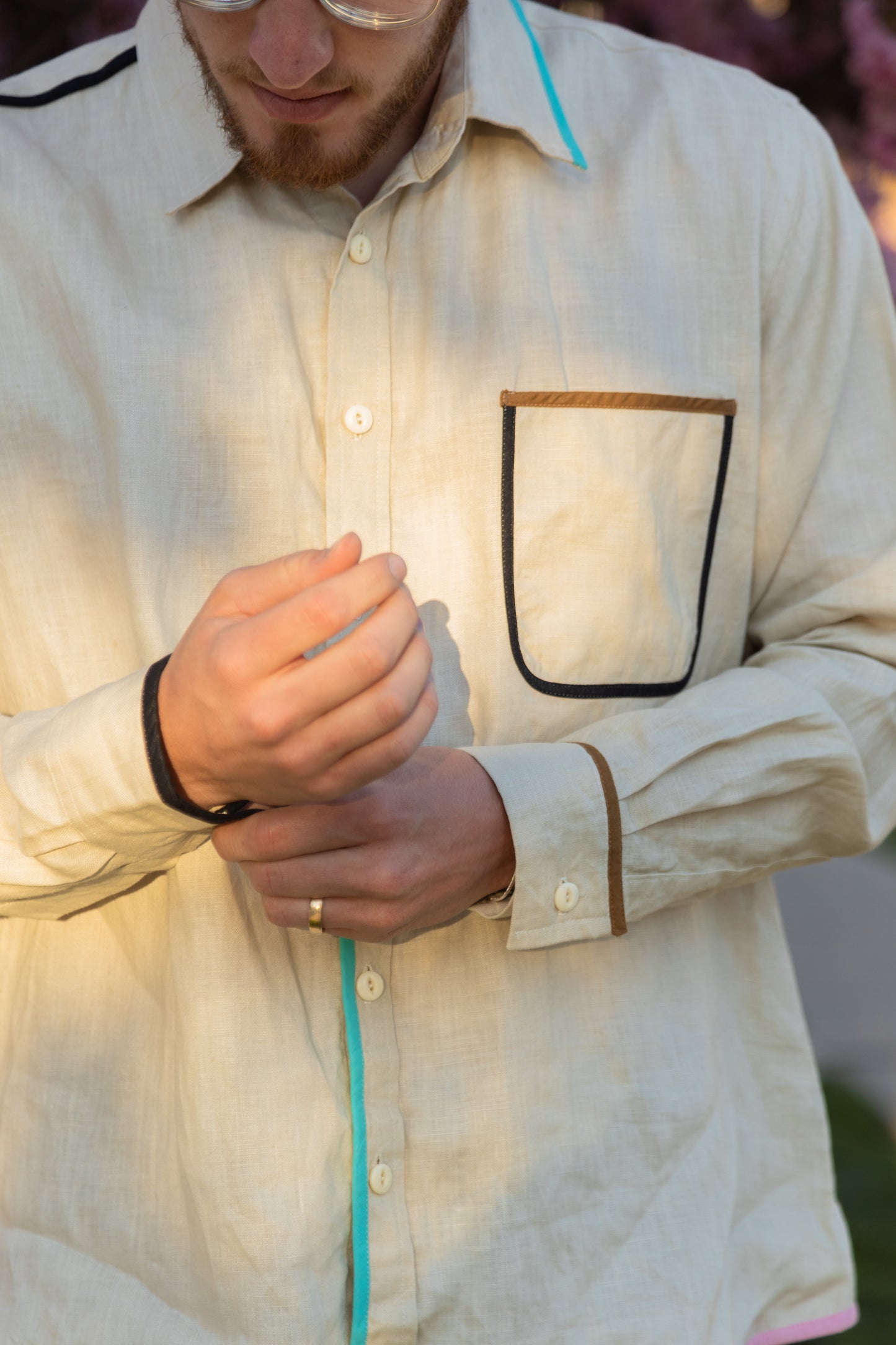 Frenchie Linen Shirt