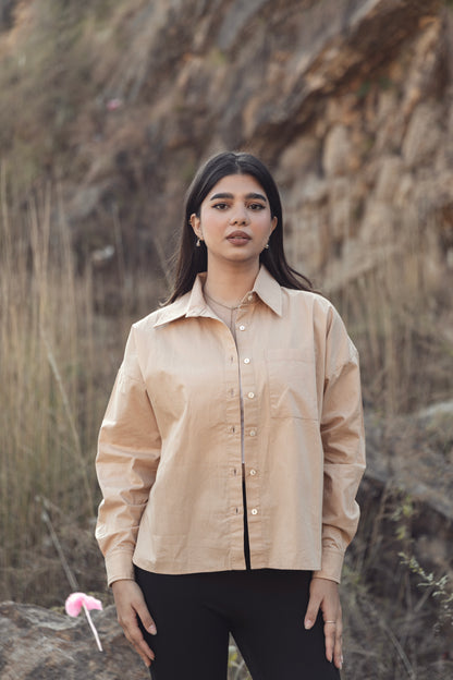 Relaxed Poplin Shirt