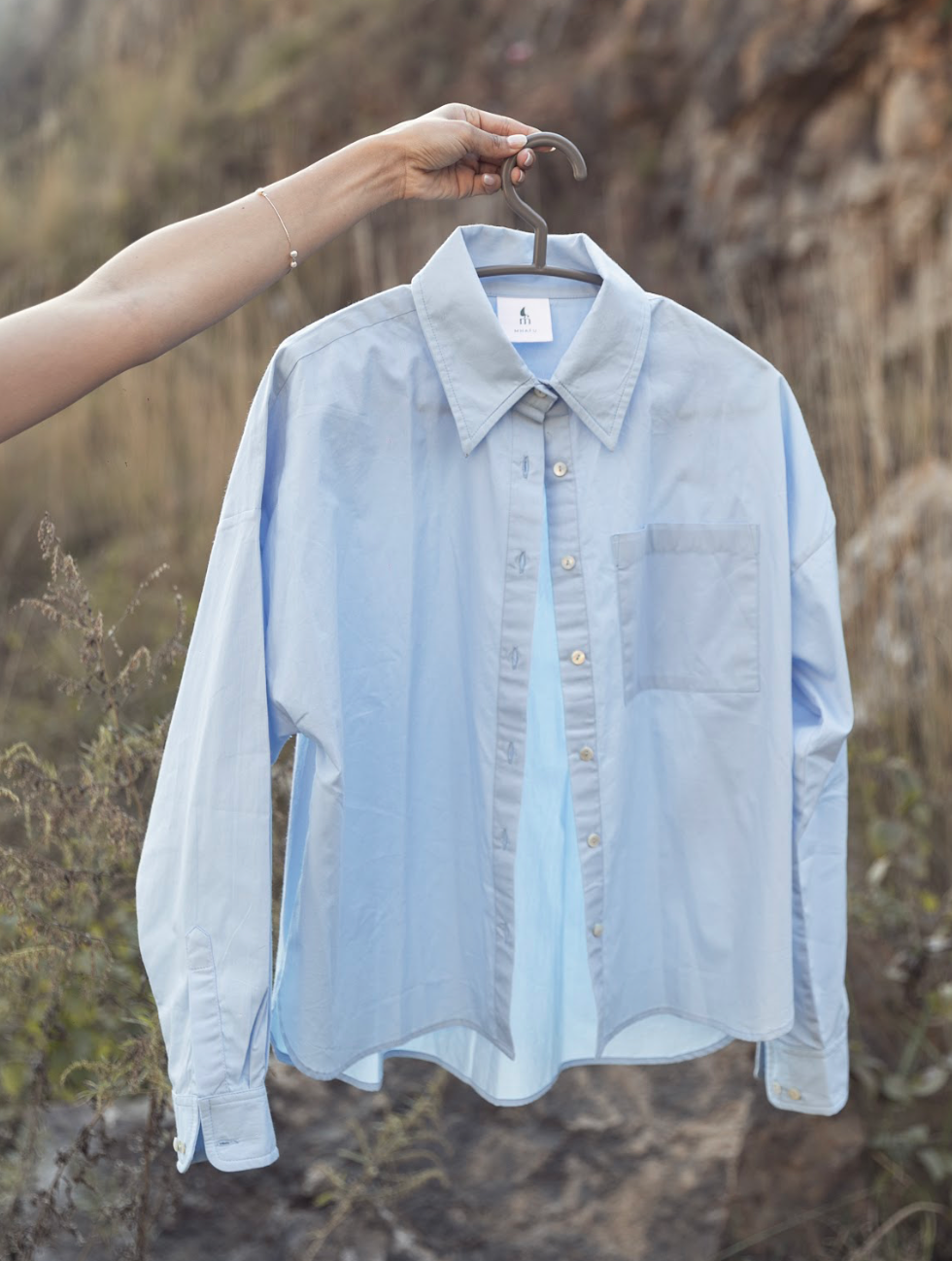 Relaxed Poplin Shirt