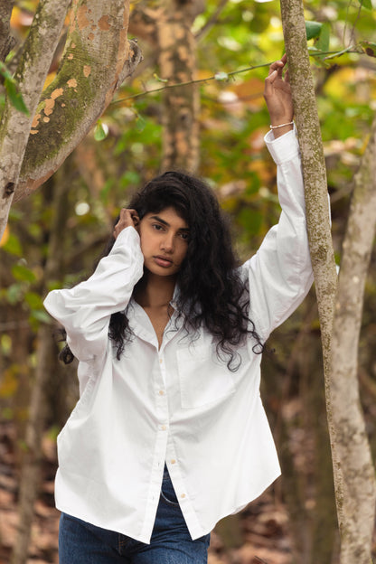 Relaxed Poplin Shirt