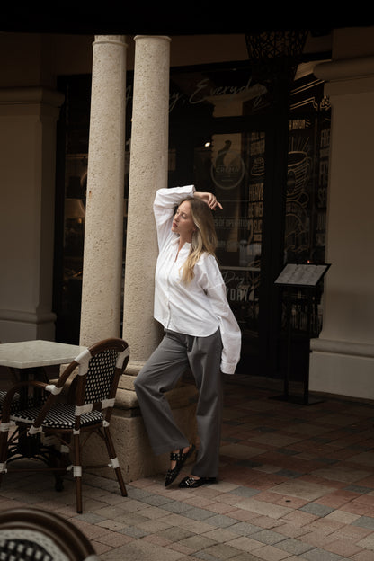 Relaxed Poplin Shirt