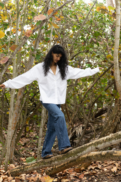 Relaxed Poplin Shirt